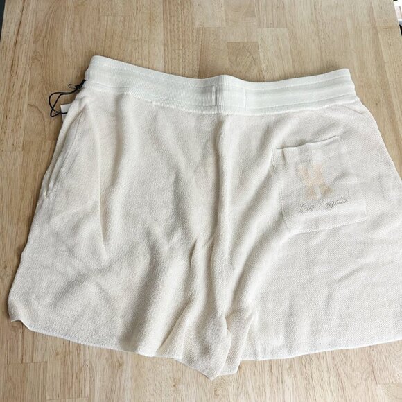 NWT Honor The Gift Bone Jungle Shorts XL Buttery Soft Terry Cream - Picture 7 of 7